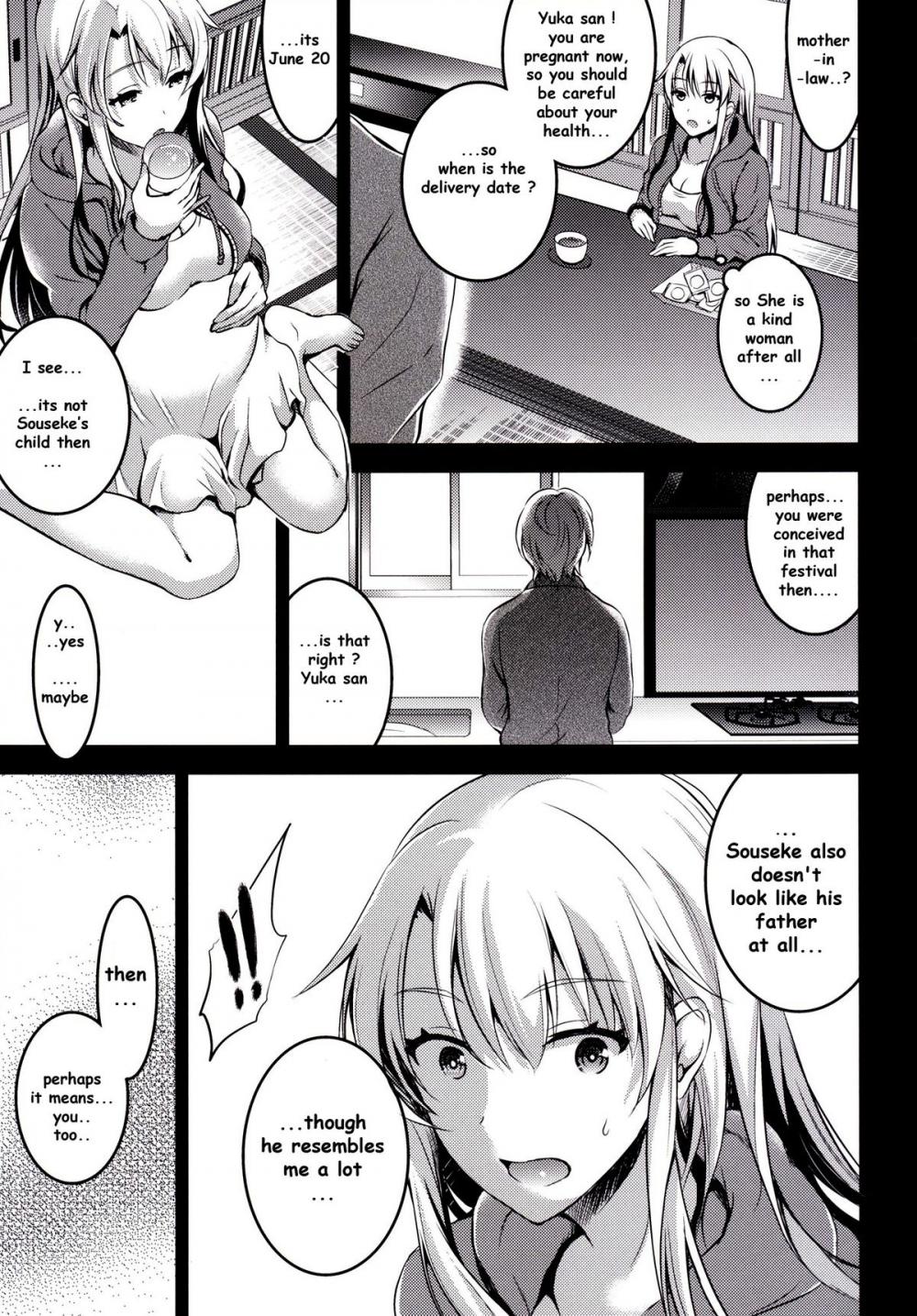 Hentai Manga Comic-Mukashi ecchi 5 koushoku zuma - tane morai rankou hen-Read-37